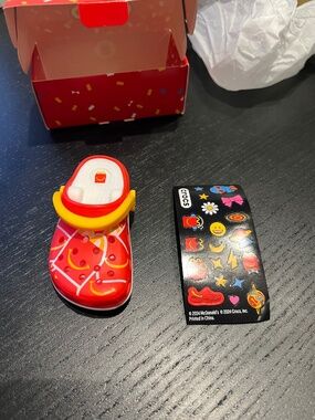 McDonalds x Crocs Key Chain/Charm